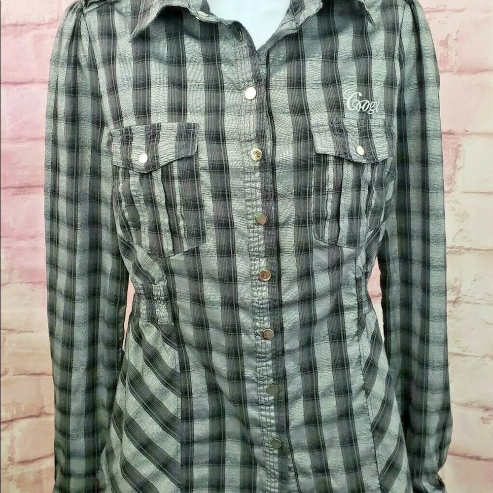 Coogi Plaid shirt